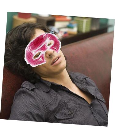 PLAFOPE Pvc Shading Mask Cooling Eye Pads Hot Cold Sleeping Masks Cold Compress Maskes Cold Eye Masks Sleeping Eye Mask Facial Masks Sleep Masks Warm Eye Pads Eye Mask for Sleeping Gel 22.00X10.50X0.80CM Assorted Color - Buy Online on GoSupps.com