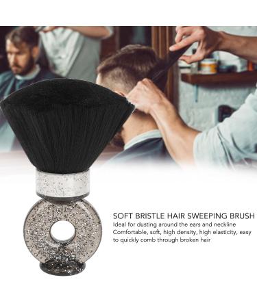 Hairdressing Neck Dust Brush with Powder Dispenser - Soft Nylon Bristles Stand Base & Portable Design - Perfect Gift for Stylists - Buy Online on GoSupps.com