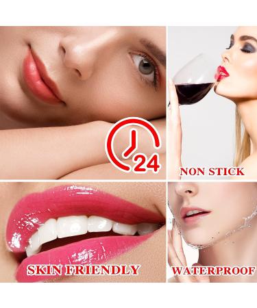 LZYLLS 8 Pcs Color Changing Lipstick Set - Long Lasting Moisturizing Tinted Lip Balm for Waterproof Temperature Color Change - Magic Lip Gloss - Buy Online on GoSupps.com