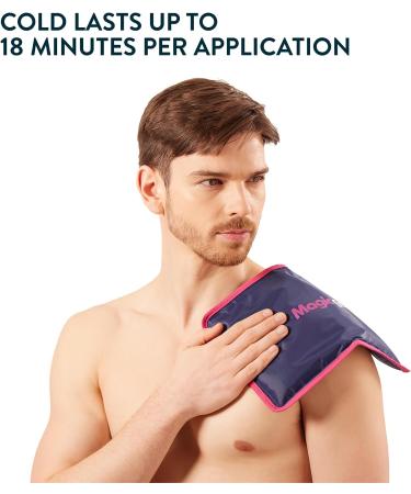 Magic Gel Premium Ice Pack - Reusable Gel (11.8 x 7.8) for Pain Relief & Swelling - Cold Compress for Injuries - Flexible & Foldable - 1 Count - Buy Online on GoSupps.com