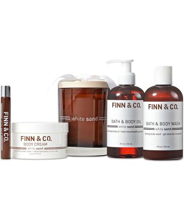 FINN & CO. White Sand Luxury Rollerball Fragrance Oil for Women and Men (.34 oz / 10 mL) 0.34 Fl Oz (Pack of 1) - Buy Online on GoSupps.com