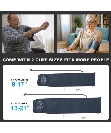 Buy Blood Pressure Monitors for Home Use - Extra Large Cuffs Large LED Display & USB/Batteries Included - Buy Online on GoSupps.com