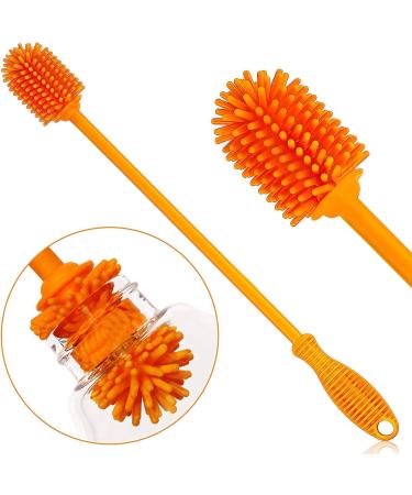 Clisted Bottle Brush Bottle Cleaner for Your Sports Bottle Vase and Glassware Water Bottle Cleaning Brush for Washing Narrow Neck Containers 12.5 Inch 1Pcs - Buy Online on GoSupps.com