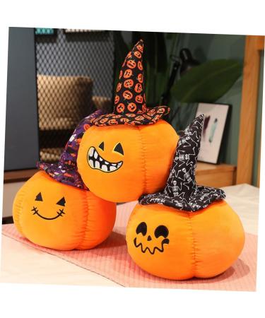 BESTonZON Pumpkin Pillow Pumpkin Throw Fluffy Pumpkin Cute Sofa Pumpkin Shaped Lovely Pumpkin Cute Plush Halloween Stuffed Pumpkin Decorations Elastic Fleece Child Cartoon As Shown 2 24X15X10CM - Buy Online on GoSupps.com