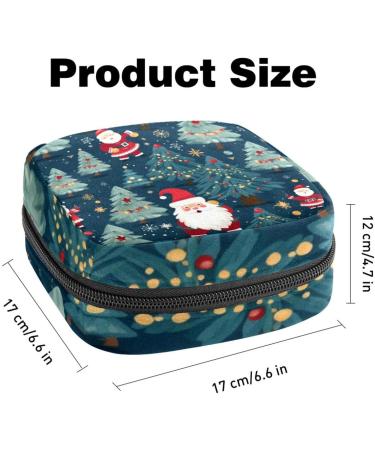 Muoooum Portable Sanitary Napkin Storage Bag - Christmas Stick Pattern | Ideal for Women Teens & Girls | Menstrual Cup & Breastfeeding Holder - Color 6 - Buy Online on GoSupps.com
