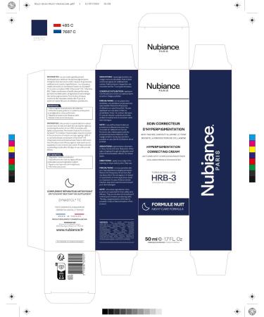 Nubiance - Complete range of hyperpigmentation correctors for face hands and neckline. Contains 4 products : 1 SPF30 day care 1 night care 1 body lotion and anti dark spot serum. Made in France - Buy Online on GoSupps.com