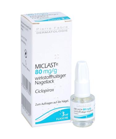 MICLAST Nail Polish for Nail Fungus - 3 ml Solution | Fast-Acting Treatment for Healthy Nails - Buy Online on GoSupps.com