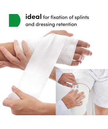 Medrull Universal Elastic Bandage - 2 Pieces 6cm x 4m | Air-Permeable & Stretchable with Clips - Ideal for International Shipping - Buy Online on GoSupps.com