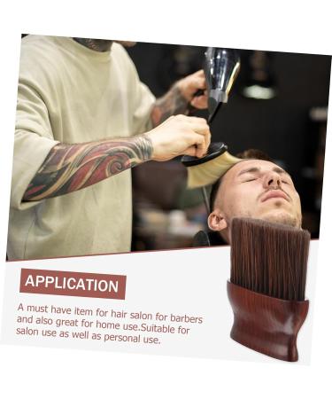 minkissy Hair Cutting Brush Soft Shaving Barber Neck Cleaning Brush Neck Hair Brush Neck Duster Brush Hairdressing Neck Brush Powder Duster Mineral Nylon Travel Hair Salon Supplies - Buy Online on GoSupps.com