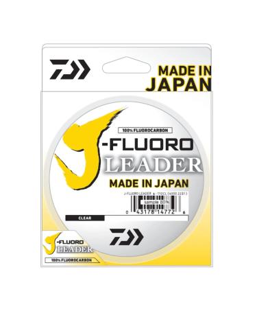 Daiwa J-Fluoro Fluorocarbon Leader 5.4 kg (12 pounds) - 91.4 meters (100 yards)
