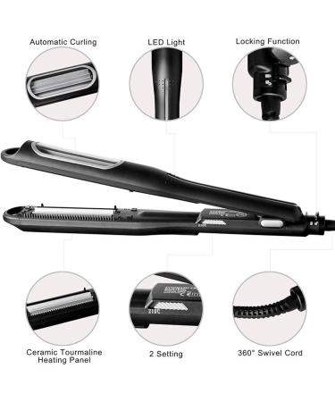 Automatic Hair Curler & Crimper Iron - Ceramic Glaze Coating, Professional Design - Easy to Use & Store for Home or Salon (#3) - Buy Online on GoSupps.com