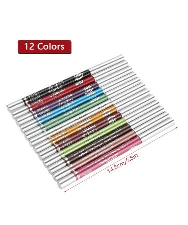 Opportunity Shadow Pen Set - 12 Waterproof Eyeshadow & Eyeliner Pencils | Long-Lasting Makeup for Weddings & Special Occasions - Buy Online on GoSupps.com