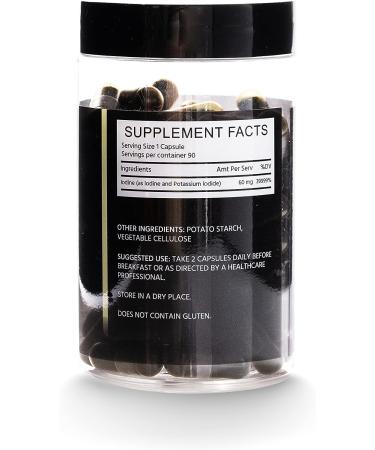 Rebirth by NYOUTROPICS - Nootropic Iodine Supplement (90 Capsules) for Brain and Thyroid Support - Vegan Formula - Buy Online on GoSupps.com