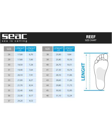 Buy Seac Reef Quick-Drying Bathing Shoes for Adults & Children - Pool & Beach - 37 EU Blue | International Shipping - Buy Online on GoSupps.com
