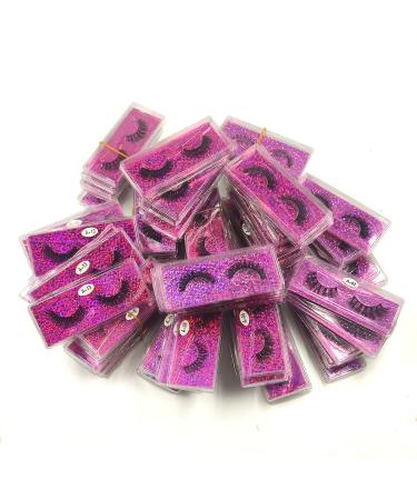 Natural Look Fluffy Eye Lashes Faux 3D Mink Lashes 10 Styles Eyelashes Wholesale(10 Pairs)