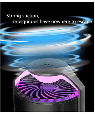 Pure Physical Mosquito Killer Intelligent Frequency Conversion Ultraviolet Light Mosquito Killer No Radiation Photocatalyst Mosquito Killer USB H23cm 14cm - Buy Online on GoSupps.com