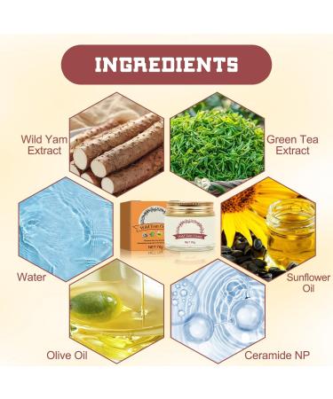 Wild Yam Cream - Organic Hormone Balance for Women | Annas Wild Yam Cream | All Skin Types - Shop Internationally - Buy Online on GoSupps.com