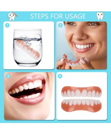 Buy False Teeth Veneers | Cosmetic Tooth Covers & Temporary Dentures for Men & Women - Shop Internationally - Buy Online on GoSupps.com