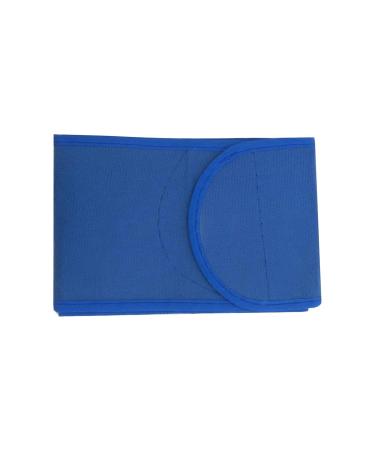 Self heating and breathable magnetic therapy waist belt lumbar disc protrusion lumbar steel plate support men's and women's fitness belt (Blue belt)