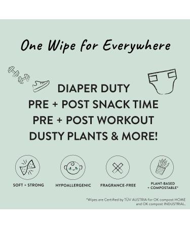 The Honest Company Clean Conscious Multi-Use Wipes - Geo Mood - Pack of 4 - Buy Online on GoSupps.com