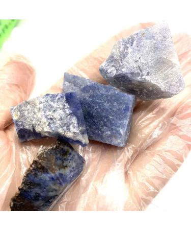 Natural Crystal Rough Natural Crystals and Stones 300g Natural Blue Sodalite Crystal Raw Rock Gemstone Gravel Stone for Home Decoration for Decoration - Buy Online on GoSupps.com