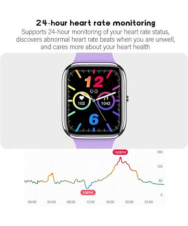 SHAPESHE Blood Glucose Monitor Smart Watch & Fitness Tracker - Touch Screen Watch for Blood Sugar, Pressure & Sleep - Activity Trackers for Men & Women - Buy Online on GoSupps.com