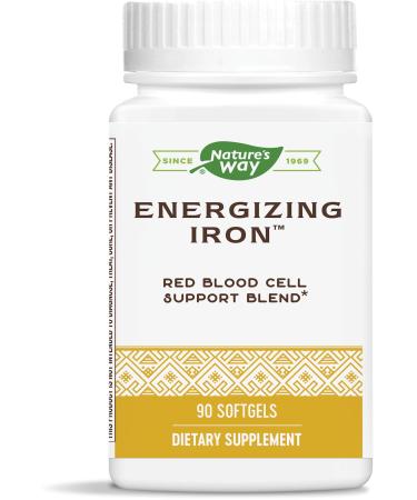 Nature's Way Energizing Iron 90 Softgels - Buy Online on GoSupps.com
