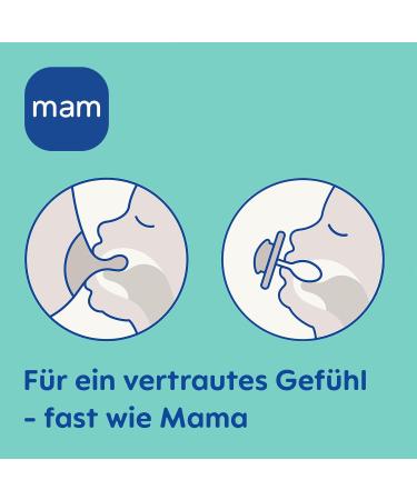 MAM Comfort Schnuller Set | Lightweight Baby Pacifiers for Newborns 3-12 Months | 100% Silicone Skinsoft Design Includes Pacifier Box - Blue - Buy Online on GoSupps.com