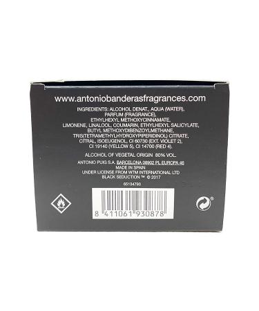 Seduction In Black by Antonio Banderas Eau De Toilette Spray 6.8 oz (Men) - Buy Online on GoSupps.com