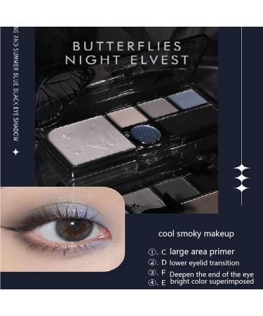 Smoky Eye Shadow Palette - Matte & Pearlescent Waterproof Eyeshadow for Long-Lasting Cool Daily Makeup - Buy Online on GoSupps.com