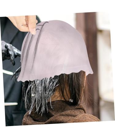 HAPINARY Silicone Highlighter Cap Hair Dyeing Color Caps Hair Frosting Cap Highlight Cap for Hair Crochet Needles for Hair Salon Hairdressing Tools Hair Highlight Hat Hats - Buy Online on GoSupps.com