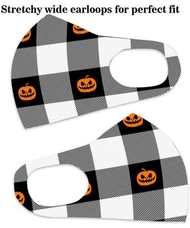 Yliquor 5pc Adult Halloween Mouth Mask for Protection Face and Nose Health Washable Earloop Mask Reusable Washable for Men Women Adults (5 PC K) - Buy Online on GoSupps.com