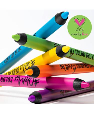 Lamel Oh My Color Gel Eye Liner - Long-Lasting, Waterproof & High Pigmented - Hypoallergenic, Fragrance-Free - Professional Look - Cruelty Free - N.401 Blue - Buy Online on GoSupps.com