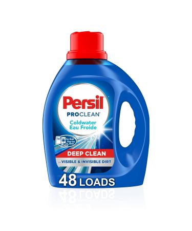Persil ProClean Power-Liquid Cold Water Laundry Detergent 2.21 Liters Cold Water 2.21 l (Pack of 1)