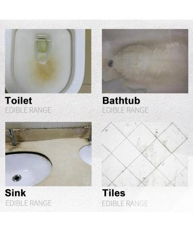 Toilet Cleaning Brush & Pumice Stone Effortless Hard Water Stain Removal for Toilets Grills & Tiles | Long Handle Cleaner for Easy Use - Buy Online on GoSupps.com