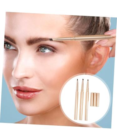 Hemoton 3pcs Double Ended Eyebrow Pencil Eyebrow Pencil Brown Brow Pencil Black Eyebrow Pencil Dark Brown Smudge Proof Eyebrow Pencil Eyebrow Pencil Waterproof Makeup Supplies Makeup Tools - Buy Online on GoSupps.com