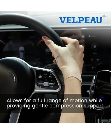 Velpeau Waterproof Elastic Thumb Support Brace Liner (Pack of 2) for Pain Relief - Small Size - Buy Online on GoSupps.com