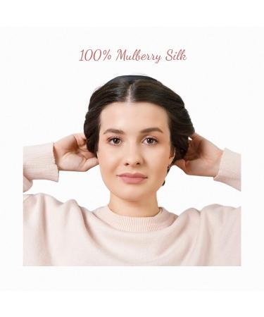 Youberry Silk Heatless Curls - 100% Mulberry Silk Curlers Headband for Long and Medium Hair (Black) - Buy Online on GoSupps.com