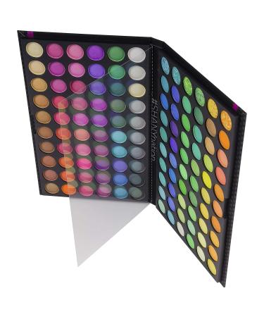 SHANY 120 Color Eye Shadow Palette - Bold & Bright Collection, Highly Pigmented, Long Lasting - Vivid Natural Colors - 1 Count - Buy Online on GoSupps.com