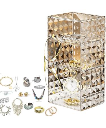 Novent Cosmetic Organizer - Eyeshadow Palette Makeup Storage Display Cube | Wear-Resistant Makeup Storage Display Cube for Bedroom  - Buy Online on GoSupps.com