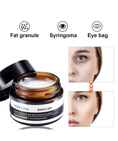 Verfons Snake Venom Firming Eye Cream - Anti-Aging Eye Bag Treatment Instant Removal of Bags & Fine Lines (2pcs - Buy Online on GoSupps.com