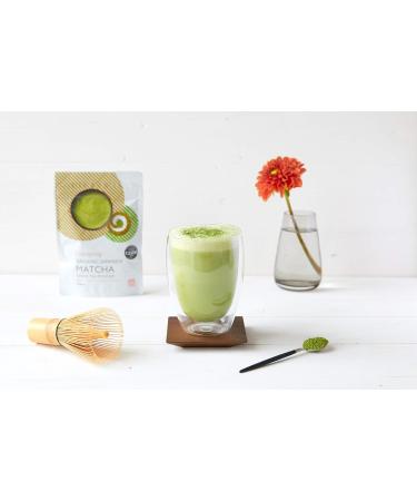 Clearspring Organic Japanese Matcha Green Tea Powder Premium Grade 40g - Pack of 1 - Buy Online on GoSupps.com