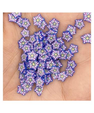 RT 50g Colorful Star Slices Polymer Hot Soft Clay Sprinkles DIY Slime Filling Accessories Scrapbooking Phone Nail Art Decoration Y425 (Color : No.2)