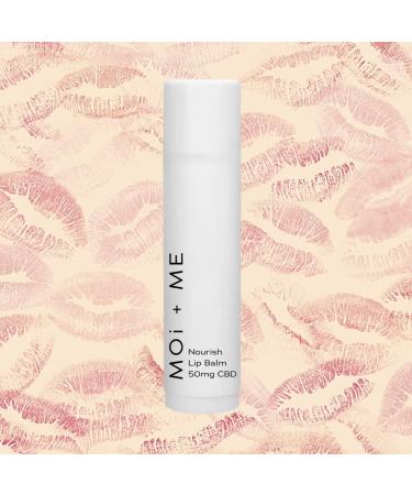 MOi + ME | Nourishing Lip Balm | 50mg CBD 5g Nourishing Lip Balm 50MG CBD 5g - Buy Online on GoSupps.com