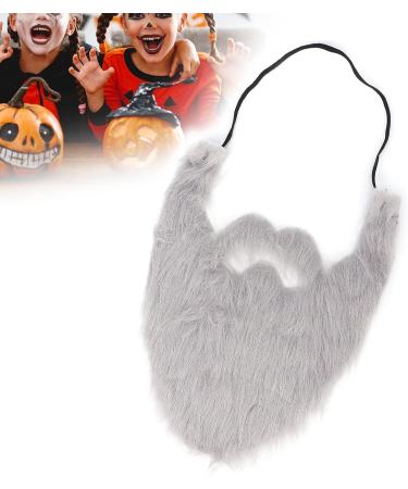 Grey Beard Fancy Dress Fake False Beards And Moustaches Costume Balthazar Halloween Party Fake Beard Costume Facial False Beard Male Fake Whisker For Party Supplies Grey - Buy Online on GoSupps.com