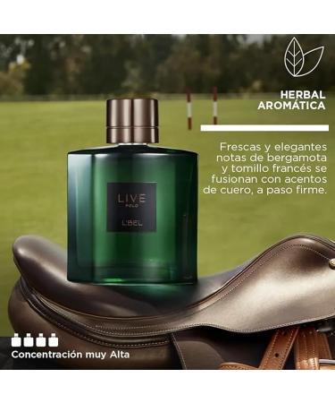 L'Bel Live Polo Long Lasting Men's Perfume 100 ml/3.4 oz - Buy Online on GoSupps.com
