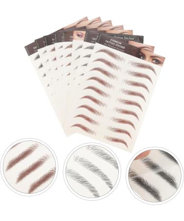  POPETPOP POPETPOP 16 x False Eyebrow Stickers for Natural and Elegant Look - Buy Online on GoSupps.com