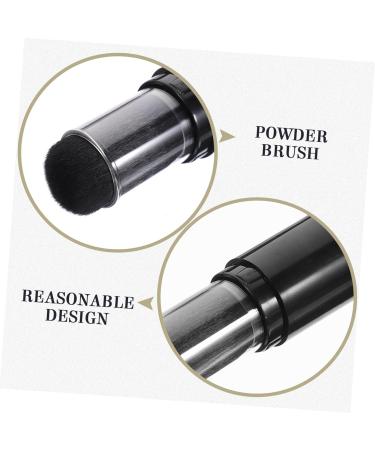 Travel-Friendly Refillable Powder Brush - Dense Foundation Brush for Flawless Makeup - Buy Online on GoSupps.com