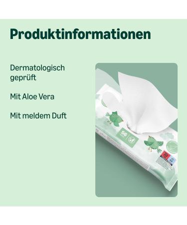 Mama Bear Frisch Baby Wet Wipes - Aloe Vera 1008 Pieces (18 Packs of 56) | Soft Safe & International Shipping Available - Buy Online on GoSupps.com