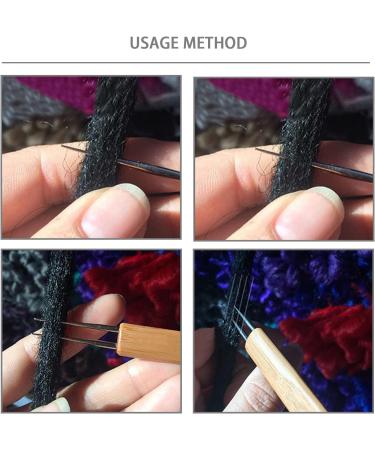 Shop The Lord of the Tools: Set of 8 Interlocking Dreadlocks Tools for Easy Hair Extensions & Sisterlocks - Worldwide Shipping - Buy Online on GoSupps.com